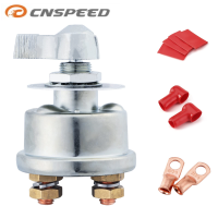 CNSPEED แบตเตอรี่250A เบรกเกอร์กระแสไฟฟ้าสูง12V-48V ตัวแยกอุปกรณ์ตัดไฟสวิตช์ฆ่าพร้อมแผงสำหรับรถยนต์ RV Marine