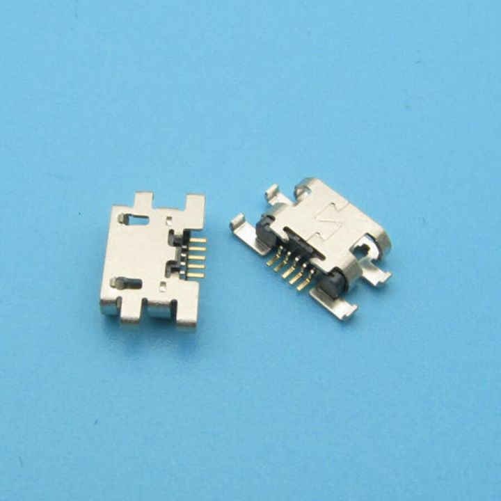 10pcs-micro-usb-5pin-jack-connector-ซ็อกเก็ตย้อนกลับปลั๊กหางพอร์ตชาร์จข้อมูลสําหรับ-gionee-gn5005-youmi-4s-โทรศัพท์มือถือขนาดเล็ก