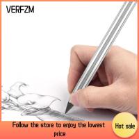 VERFZM SHOP โลหะสำหรับตกแต่ง ปลายปากกาเขียนนิรันดร์ สามารถลบได้ ไม่มีการบิ่น หมึกดินสอฟรี แบบพกพาได้ ไม่หักง่าย ดินสอสำหรับเปลี่ยน สำหรับนักเรียน