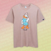 【Fashion】New Disney T-Shirt Men&amp;Women Donald Duck  - เสื้อยืดลายโดนัลด์ดั๊ก  สินค้าลิขสิทธ์แท้100% characters studio แฟชั่นแขนสั้นผ้าฝ้าย