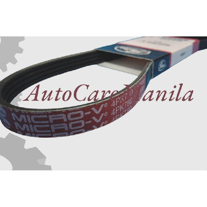 GATES FAN BELT 4PK780 ALTERNATOR BELT HYUNDAI EON Lazada PH