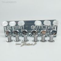 ™✘◑ Guyker Guitar Locking Tuners -1:18 Lock String Tuning Key Pegs Machine Head Replacement for ST TL SG LP- Antique Black