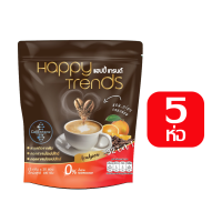 กาแฟผสมคอลลาเจน Happy Trends Coffee แฮปปี้ เทรนด์  จำนวน 5 ถุง (บรรจุ 20 ซอง/ถุง)