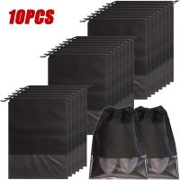 hot【DT】 5/10pcs Shoes Storage Closet Organizer Non-woven Clothing Classified Hanging