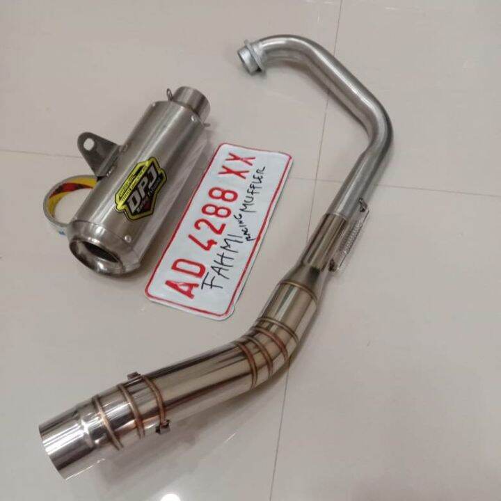 Knalpot Dpj Ngker Ngker Drag Satria Fu Karbu Fu Ijeksi Mx King Mx Old