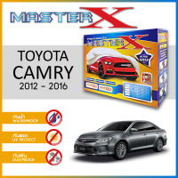 ผ้าคลุมรถ TOYOTA CAMRY 2012-2016 ตรงรุ่น กล่อง MASTER-X ผ้า HI-PVC อย่างดีหนาพิเศษ ป้องกันแดด ป้องกันฝน ป้องกันฝุ่น