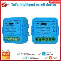 Bitterorangetgd 2ชิ้น Tuya Smart Zigbee/ WiFi โมดูลสวิตช์ผ้าม่านชีวิตอัจฉริยะแอปรีโมทคอนโทรล Go/gle บ้านการควบคุมด้วยเสียง