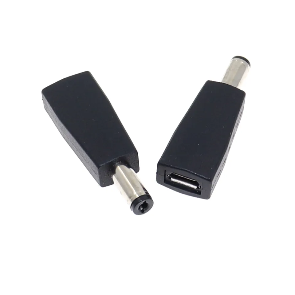 USB ADAPTER DC 5.5*2.1mm FEMALE TO USB MALE, 5.5 x 2.1mm TO USB FEMALE  CONNECTOR 1PCS