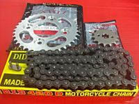 HONDA INNOVA125 ANF125 year 2003-2012 CHAIN &amp; FRONT (14T) &amp; REAR (37T) SPROCKET #โซ่ และ สเตอร์หน้า 14ฟัน สเตอร์หลัง 37ฟัน