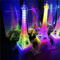 SK6812B LED Strip Night Light 5V USB SMD 5050 RGB WS2812B IC Pixel lndividual AddressabIe Eiffel Tower Desktop Decorative Lights LED Strip Lighting