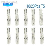 White 10/20pcs W2W T5 12v 1.2w Car Halogen Lamp Instrument Lights Dashboard Bulb Auto Interior Light Car Styling