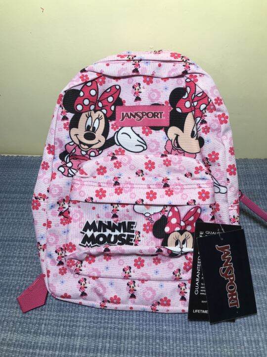 Jansport Kids Backpack Minnie Mouse Lazada PH