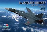 Hobbyboss สเกล80211 1/72 Su-47ชุดประกอบโมเดล Berkut