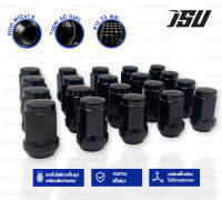 JSU น๊อตล้อ เหล็ก เบอร์ 17 ยาว 33m ขนาดเกลียว 1.5 สีดำ ใช้กับรถ TOYOTA / HONDA / MITSUBISHI / MAZDA / ISUZU / DAIHATSU