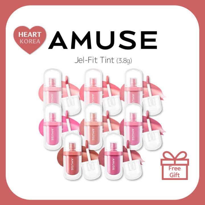 AMUSE JelFit Tint (3.8g) / jel fit tint / lip tint Lazada