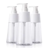 Pump Bottle Fillable Conical Liquid Soap Travel Sub-bottling for Shampoo Shower Gel Hand Soap Bathroom Accessories Lotion Bottle