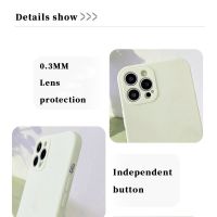 Square Liquid Silicone Phone Case For Iphone 14 13 12 11 Pro Max Pro Plus Mini XS Max XR XS 7 8 Plus SE 2020 Bumper Cases Cover