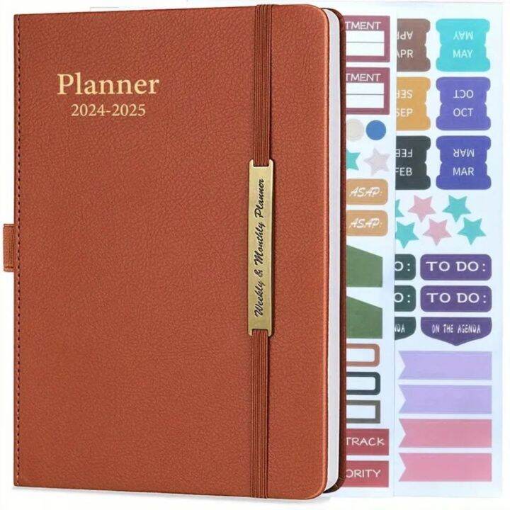 mini calendar 2024 artistic calendar pad FDGFGG With 2 Pieces Stickers