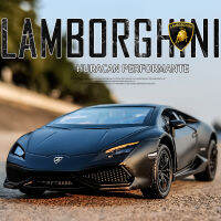 136 Lamborghini Huracan ล้อแม็ก D Iecast รถของเล่นรุ่นที่มี2ประตูเปิดดึงกลับยางยาง C Ollectable สำหรับเด็กเด็กสาวของขวัญ