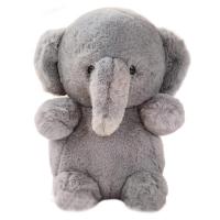 Ephant Doll Stuffed Animal Plush For Childrens Gifts Elephants Plushie Teddy Bear Toys For Birth Stats Baby Shower Infant Newborn Boy Girl Gray Measures impart