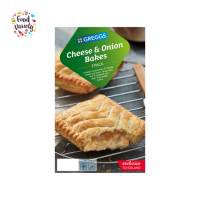 Greggs Cheese &amp; Onion Bakes 2 Pack 288G