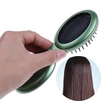 【CW】 1PC Round Small Size Massage Folding Comb Hair With Mirror Styling Tools