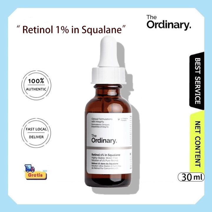 The Ordinary Retinol 1% in Squalane -30ml Anti-Aging Reduces Wrinkles ...