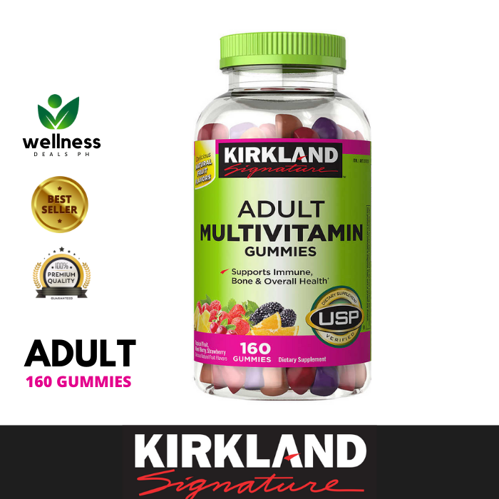 Kirkland Adult Multivitamin 160 Gummies Lazada PH