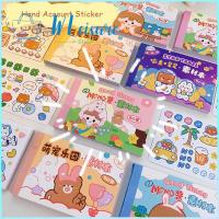 50 แผ่น / หนังสือสติกเกอร์การ์ตูนที่ไม่ทำซ้ำหนังสือกันน้ำ DIY Scrapbook แล็ปท็อปตกแต่งวัสดุบัญชีมือ