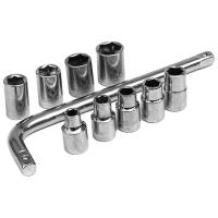 ชุดประแจซ็อกเก็ต Triple Square Spline Bit Socket Set Ratchet Socket Wrench Set Drive Socket Set For Auto Repairing Household