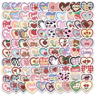1 Roll, 500 Stickers, Stickman Stickers, Cartoon Cute Creative Labels,  Round Stickers, Handbook Seal Stickers