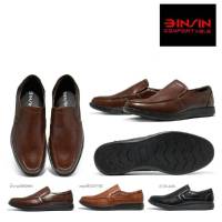 Binsin รองเท้าคัชชูหนังแบบสวม  M5662 ไซส์ 40-45
