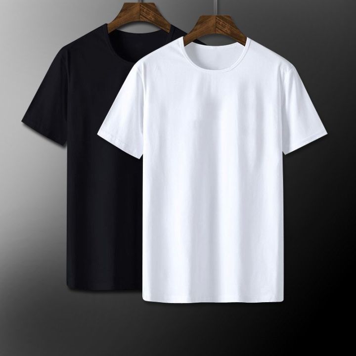 dsl001-เสื้อยืดผู้ชาย-พร้อมส่ง-เสื้อยืดคอกลมแขนสั้น-สีดำ-สีขาว-สีเทา-เสื้อผู้ชายเท่ห์ๆ-เสื้อผู้ชายวัยรุ่น
