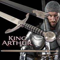 Roman โรมัน Excalibur เอกซ์แคลิเบอร์ ในตำนานของ King Arthur คิงอาเธอร์ กษัตริย์ จอมราชันย์ อัศวินโต๊ะกลม Knight คาตานะ ฮาม่อน วากิซาชิ ซามูไร นักรบ นินจา ยากูซ่า Sweord Samurai Ninja Wakizash Hamon Yakuza Warrior Sabre Gift Tanto Edo ของขวัญ ของสะสมหายาก