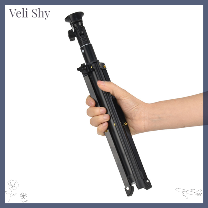 veli-shy-ขาตั้งกล้องอินเตอร์เฟซ1-4หัวพร้อมที่จับโทรศัพท์มือถือ3110