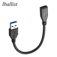 lballist USB 3.0 Type A Male to Type C 3.1 Female Extension Cable 9Cores Foil Braided Shielded