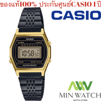 นาฬิกา รุ่น LA690 CASIO นาฬิกาข้อมือ นาฬิกาผู้หญิง  สายสแตนเลส รุ่น LA690WGB-1ดำทอง LA690WGA-9 ทอง LA690WEMY-1ทอง ของแท้100% ประกันศูนย์ CASIO1 ปี จากร้าน MIN WATCH