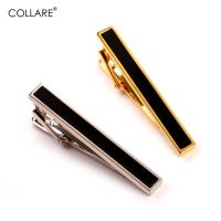 Collare Tie Clip Easy Simple Design For Men Gold/Silver Color With Enamel Tie Clips For Men Tie Bar Men Jewelry TC146