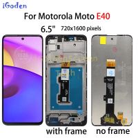 สำหรับ Motorola Moto E40 XT2159-3แอลซีดี XT2159-4หน้าจอแสดงผล LCD พร้อมเซ็นเซอร์ติดกระจก Digitizer สัมผัสขอบจอสำหรับ E30 Moto LCD