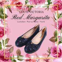 รองเท้า หนังแกะ  อิตาลี  รุ่น  LOUIS VICTORIA   สีแบล็ค  สูง 1.5 ซม ส้นคอมฟอร์ตนุ่ม Red Margarita ลูกค้าสามารถเปลี่ยนไซส์ได้ 1 ครั้งครับ