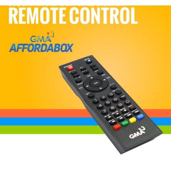GMA Affordabox Remote Control Universal TV Remote Control for GMA