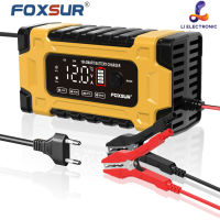 Foxsur รุ่นFBC122410E เครื่องชาร์จแบตยี่ห้อ  12V10A-24V5Aชาร์จแบตลิเธียม LiFePo4แบตแห้งแบตน้ำแบตAGMGEL