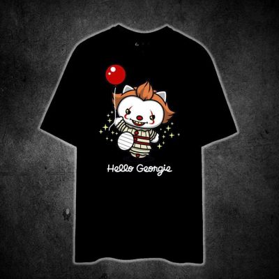 GEORGIE HELLO KITTY Printed t shirt unisex 100% cotton