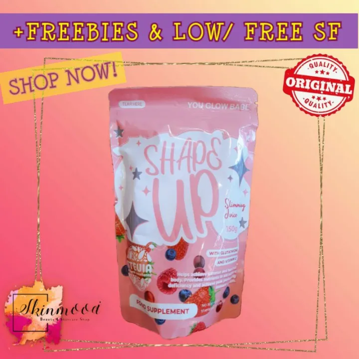 【Spot in Manila】SHAPE UP SLIMMING JUICE WITH VITAMIN C AND GLUTATHIONE
