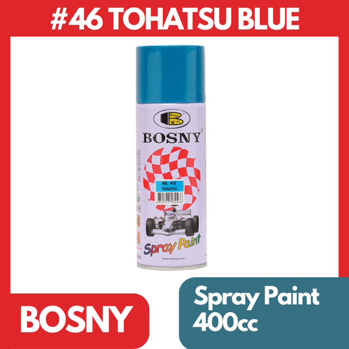 Bosny 46 Tohatsu Blue Original Acrylic Spray Paint 400cc Lazada PH