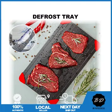 Fast Defrost Tray Fast Thaw Frozen Food Meat Fruit Quick