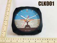 นาฬิกาแขวน จอเครื่องบิน นาฬิกา หน้าปัทม์ เครื่องบิน (ขนาด 16.5x16.5 cm)  PLANE SCREEN CLOCK เพื่อ ใช้ สะสม ของฝาก งานสวย / CLK001 DeeDee2Pakcom