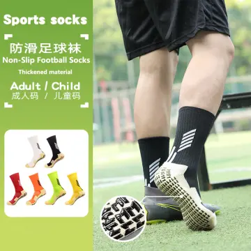 1Pair Grip Socks Soccer, Ideal for the Practice of Different