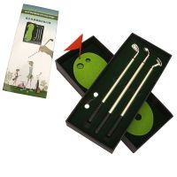 ★NEW★ Free Shipping Golf Club Metal Gift Pen Golf Set Pen Stationery Gift Pen Set Ballpoint Pen