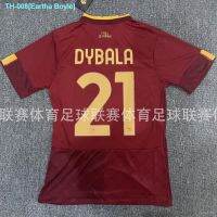 ◙ﺴ [S1 Ready] 2223 Home Roman Jersey No. 21 Dibala 9 Abraham 7 Peregrani Short-Sleeved Football